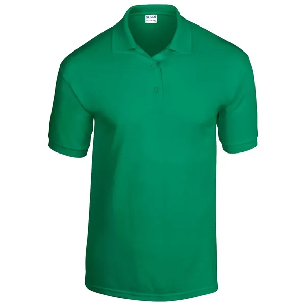 Jersey knit short-sleeve polo shirt with wood-toned buttons; includes welt-knit collar... from ASI 31260 AdCapitol