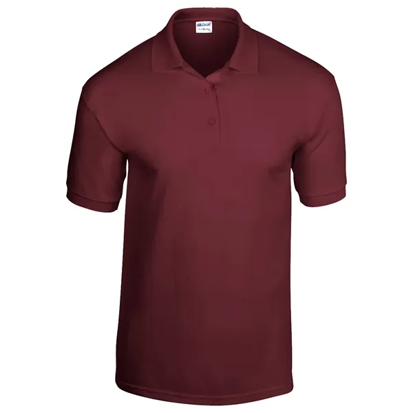 Jersey knit short-sleeve polo shirt with wood-toned buttons; includes welt-knit collar... from ASI 31260 AdCapitol