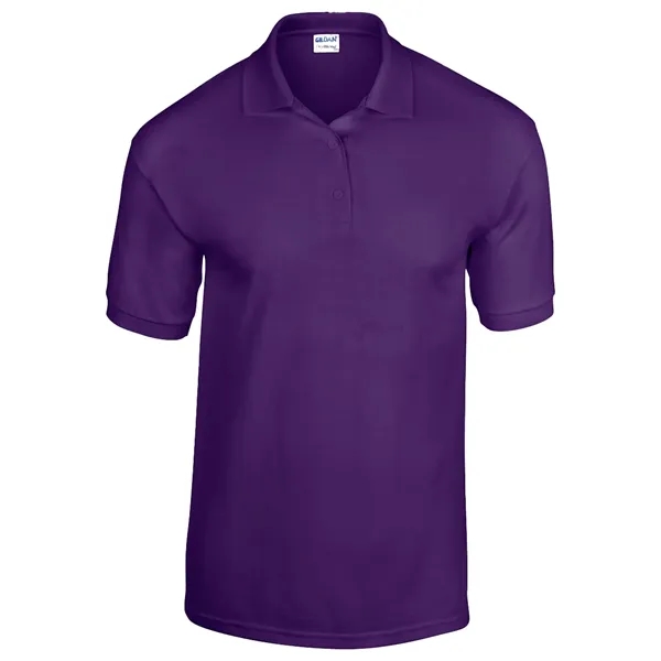 Jersey knit short-sleeve polo shirt with wood-toned buttons; includes welt-knit collar... from ASI 31260 AdCapitol