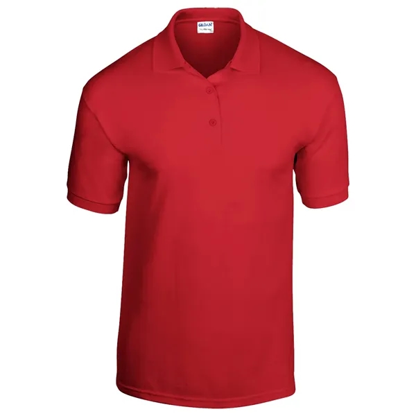Jersey knit short-sleeve polo shirt with wood-toned buttons; includes welt-knit collar... from ASI 31260 AdCapitol