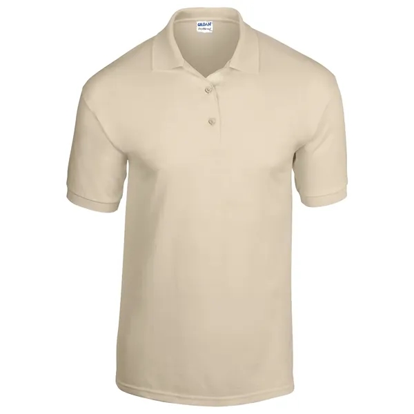 Jersey knit short-sleeve polo shirt with wood-toned buttons; includes welt-knit collar... from ASI 31260 AdCapitol