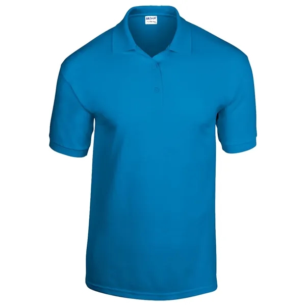 Jersey knit short-sleeve polo shirt with wood-toned buttons; includes welt-knit collar... from ASI 31260 AdCapitol