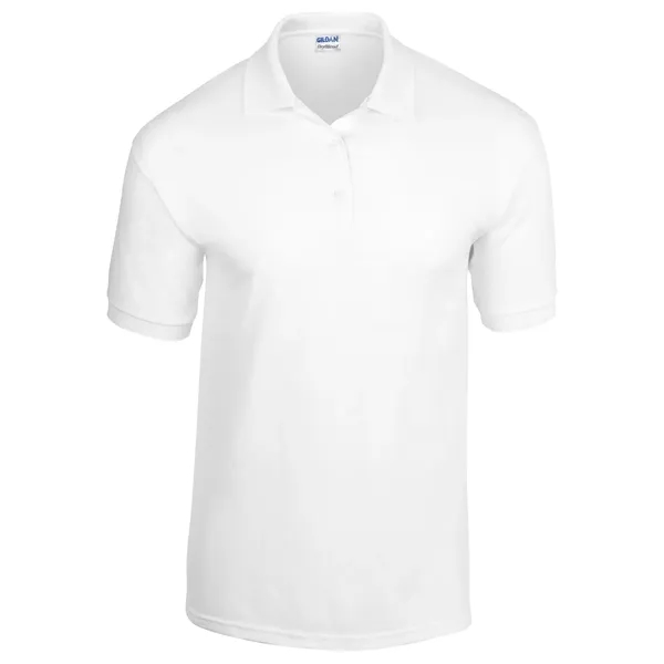 Jersey knit short-sleeve polo shirt with wood-toned buttons; includes welt-knit collar... from ASI 31260 AdCapitol