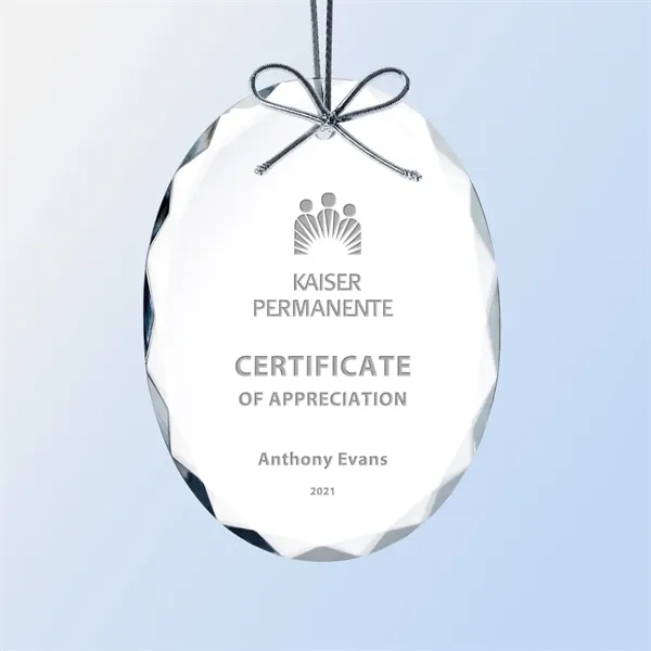 Oval Ornament... from ASI 31517 Admart Products / Admart Line