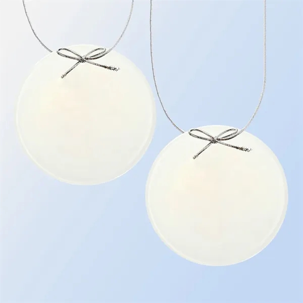 White Circle Ornament... from ASI 31517 Admart Products / Admart Line