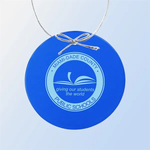 Colored Circle Ornament - Blue... from ASI 31517 Admart Products / Admart Line