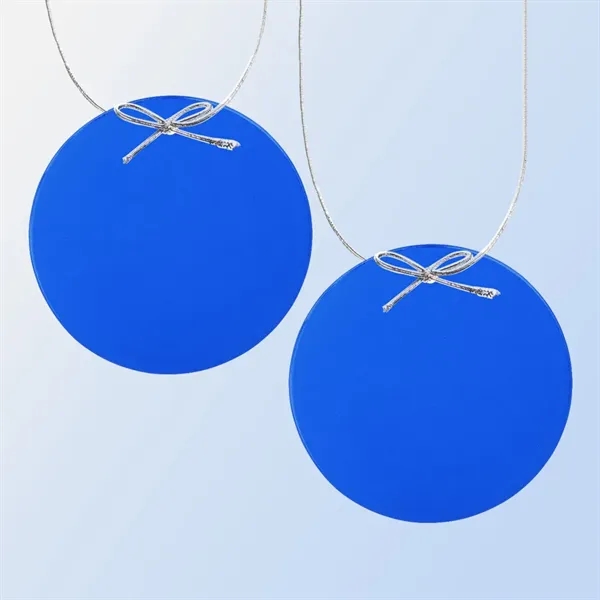 Colored Circle Ornament - Blue... from ASI 31517 Admart Products / Admart Line