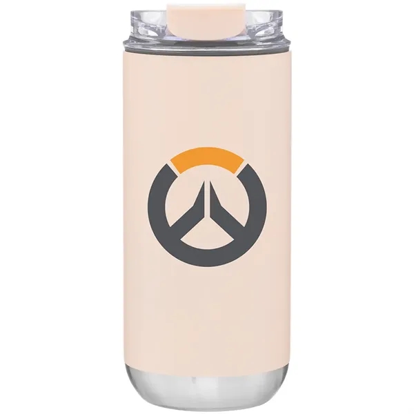 16 oz double wall stainless steel tumbler with vacuum insulation with... from ASI 51197 ETS Express, LLC