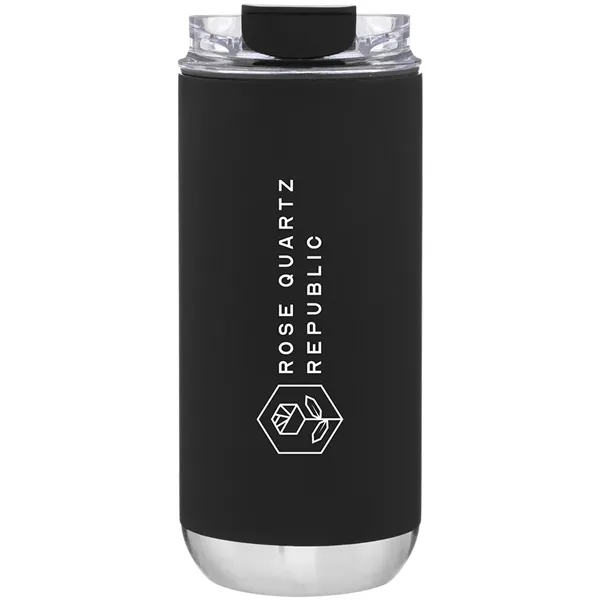 16 oz double wall stainless steel tumbler with vacuum insulation with... from ASI 51197 ETS Express, LLC