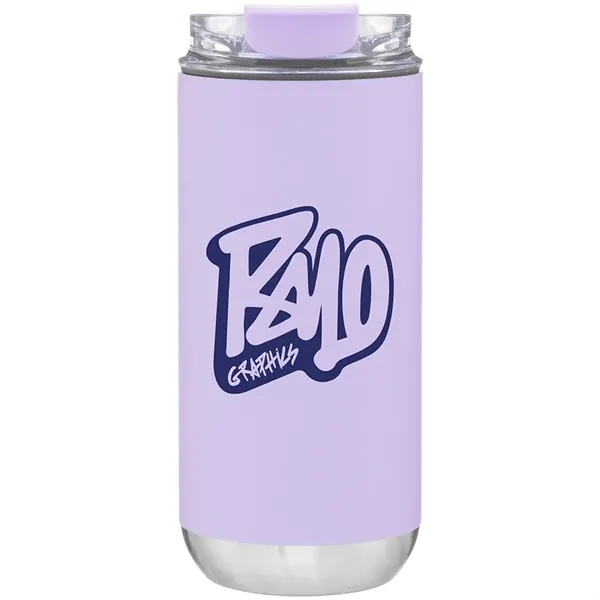 16 oz double wall stainless steel tumbler with vacuum insulation with... from ASI 51197 ETS Express, LLC