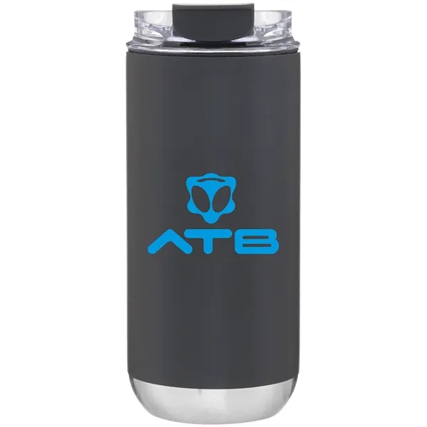 16 oz double wall stainless steel tumbler with vacuum insulation with... from ASI 51197 ETS Express, LLC