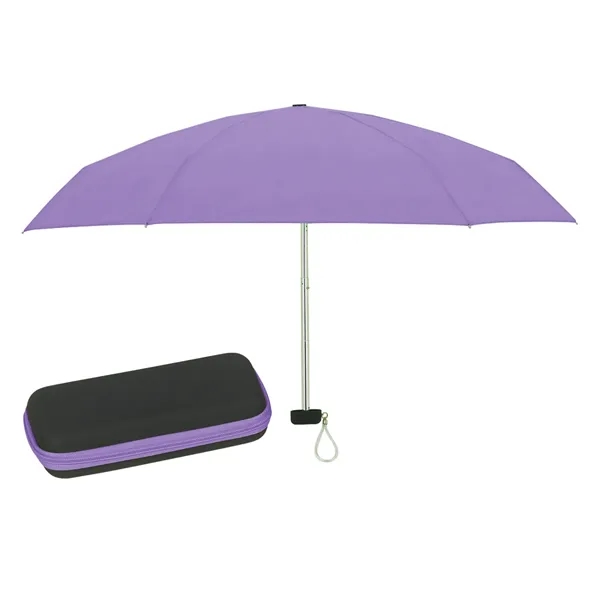 Folding travel umbrella with EVA case and metal shaft, 37" arc.... from ASI 61125 Hit Promotional Products / Hit®
