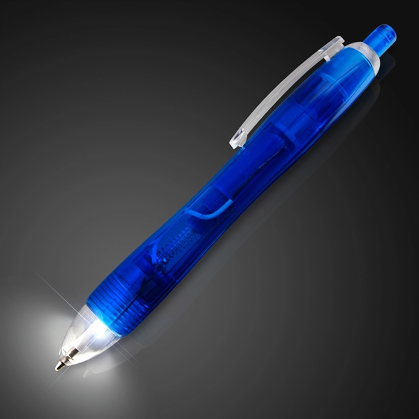 Blank or imprinted. LED Light Tip Pen light tip.... from ASI 34194 ALightPromos / Alight Promotional Products