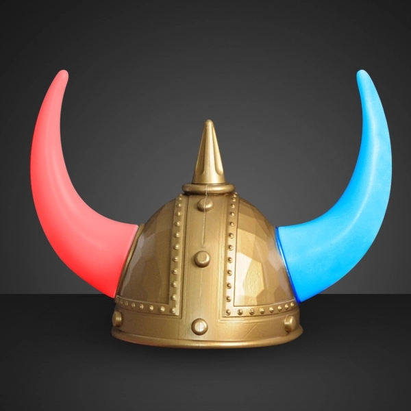 Blank or imprinted. Viking helmet with light-up horns.... from ASI 34194 ALightPromos / Alight Promotional Products