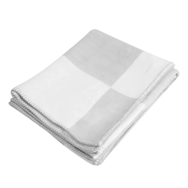 53" x 67" throw blanket made of 100% acrylic with whipstitch.... from ASI 61125 Hit Promotional Products / Hit®