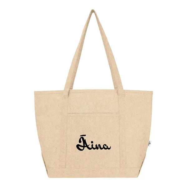 Recycled cotton tote bag with 30" carry handles.... from ASI 61125 Hit Promotional Products / Hit®