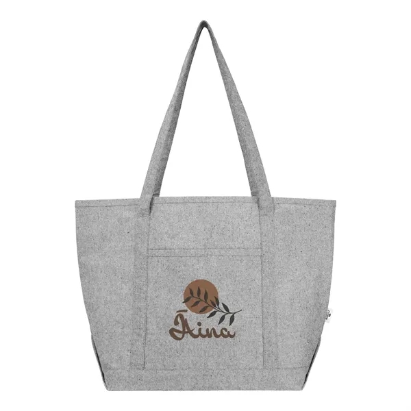 Recycled cotton tote bag with 30" carry handles.... from ASI 61125 Hit Promotional Products / Hit®