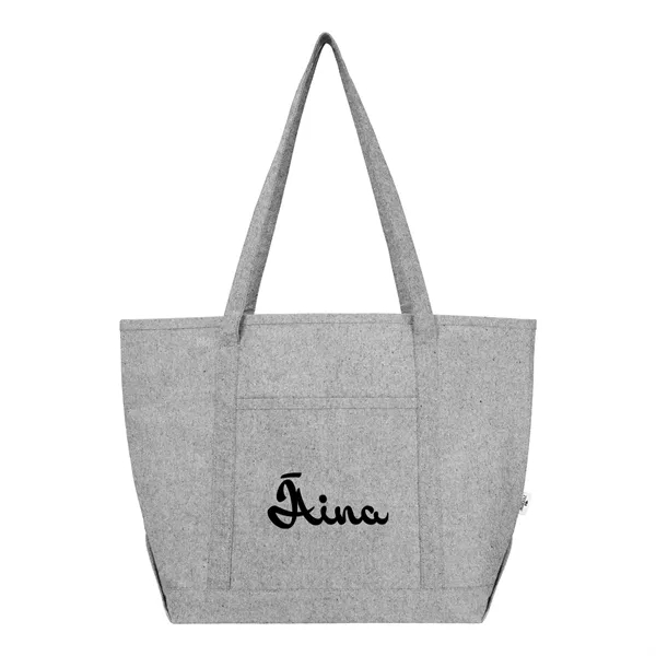 Recycled cotton tote bag with 30" carry handles.... from ASI 61125 Hit Promotional Products / Hit®