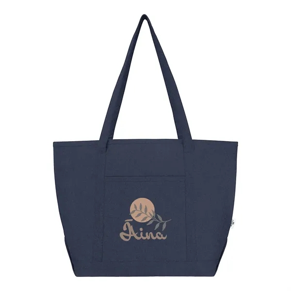 Recycled cotton tote bag with 30" carry handles.... from ASI 61125 Hit Promotional Products / Hit®