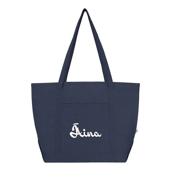 Recycled cotton tote bag with 30" carry handles.... from ASI 61125 Hit Promotional Products / Hit®
