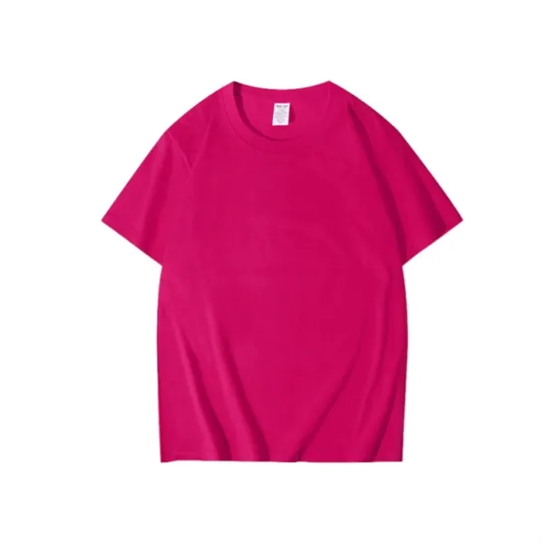 Round neck unisex 6.5oz. 100% cotton t-shirt plus full color heat... from ASI 37218 Athena Promo (tm)