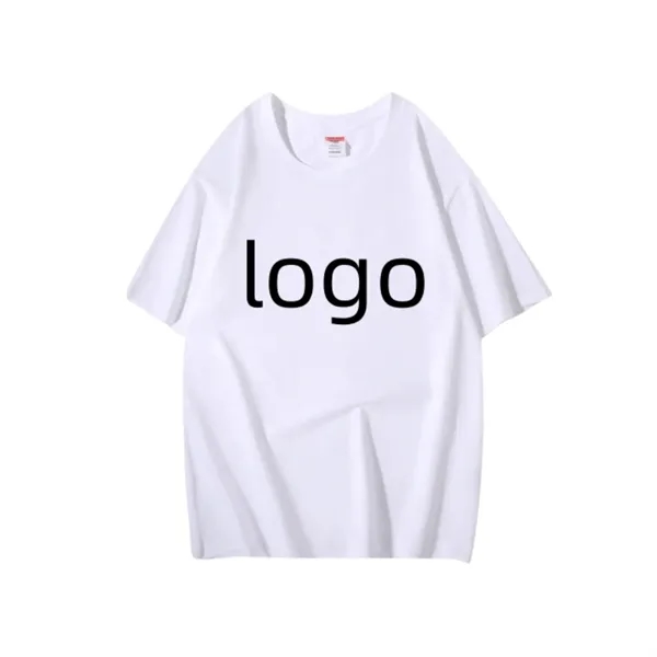 Round neck unisex 6.5oz. 100% cotton t-shirt plus full color heat... from ASI 37218 Athena Promo (tm)