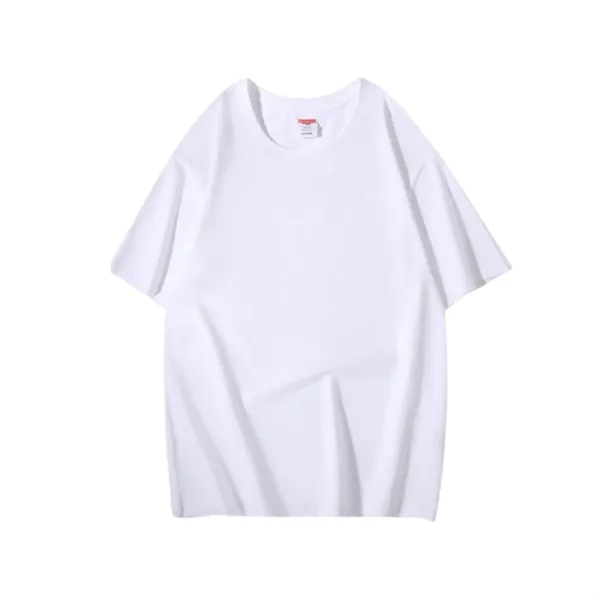 Round neck unisex 6.5oz. 100% cotton t-shirt plus full color heat... from ASI 37218 Athena Promo (tm)