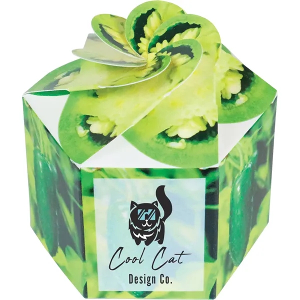 Pop up flower or herb starter kit with a container, soil... from ASI 54100 Fields Manufacturing Inc / Fields