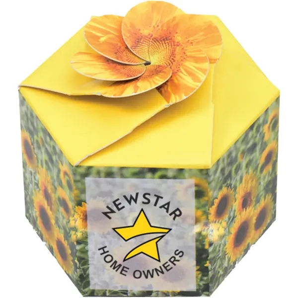 Pop up flower or herb starter kit with a container, soil... from ASI 54100 Fields Manufacturing Inc / Fields