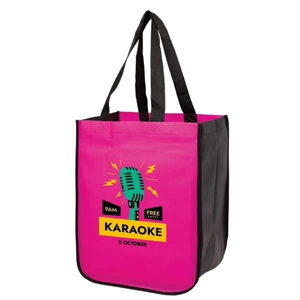This durable tote bag measures 9 1/2" x 11 1/2" and... from ASI 35290 American Ad Bag Co