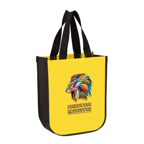 This durable tote bag measures 9 1/2" x 11 1/2" and... from ASI 35290 American Ad Bag Co