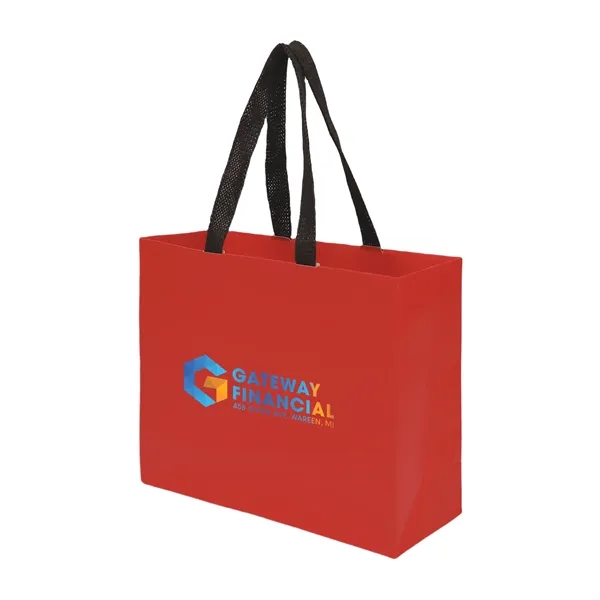 Sugarcane Paper Sustainable Bag with Embedded Web-Style Paper Handle.... from ASI 35290 American Ad Bag Co