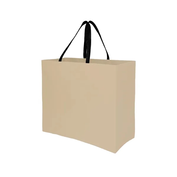 Sugarcane Paper Sustainable Bag with Embedded Web-Style Paper Handle.... from ASI 35290 American Ad Bag Co