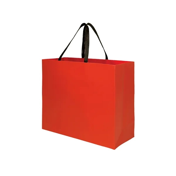 Sugarcane Paper Sustainable Bag with Embedded Web-Style Paper Handle.... from ASI 35290 American Ad Bag Co
