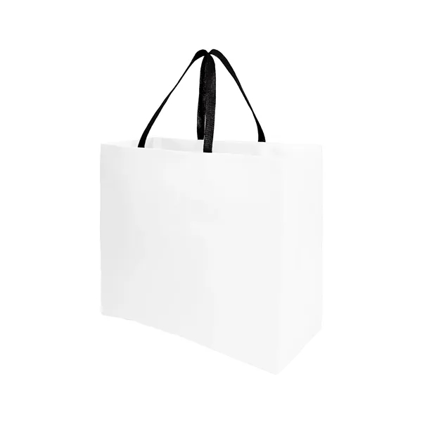 Sugarcane Paper Sustainable Bag with Embedded Web-Style Paper Handle.... from ASI 35290 American Ad Bag Co