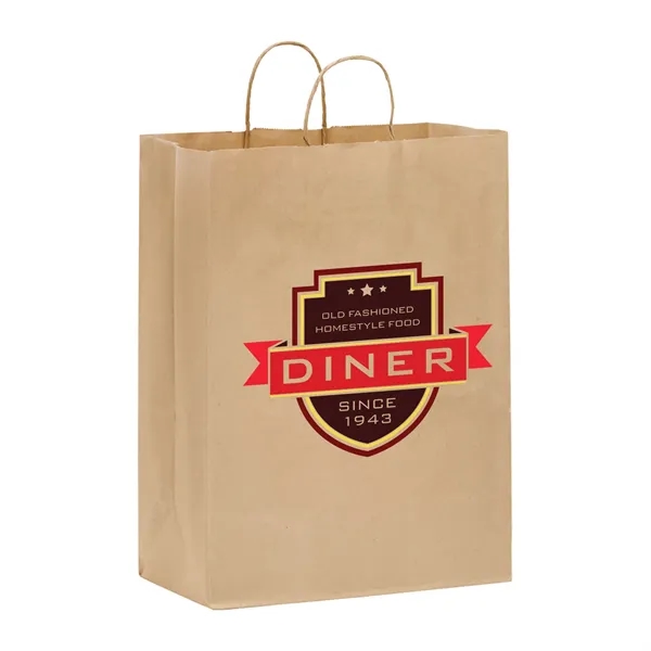 Natural Kraft Twisted Paper Handle Shopper.... from ASI 35290 American Ad Bag Co
