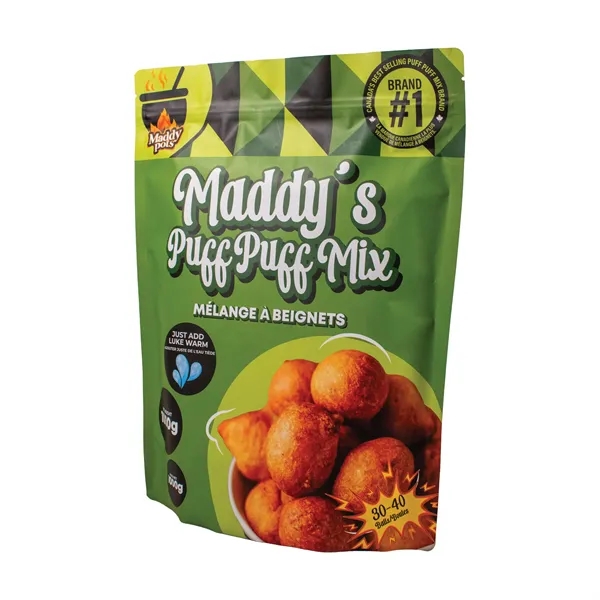 Custom pouches to keep your products fresh. Printed in full color... from ASI 35290 American Ad Bag Co