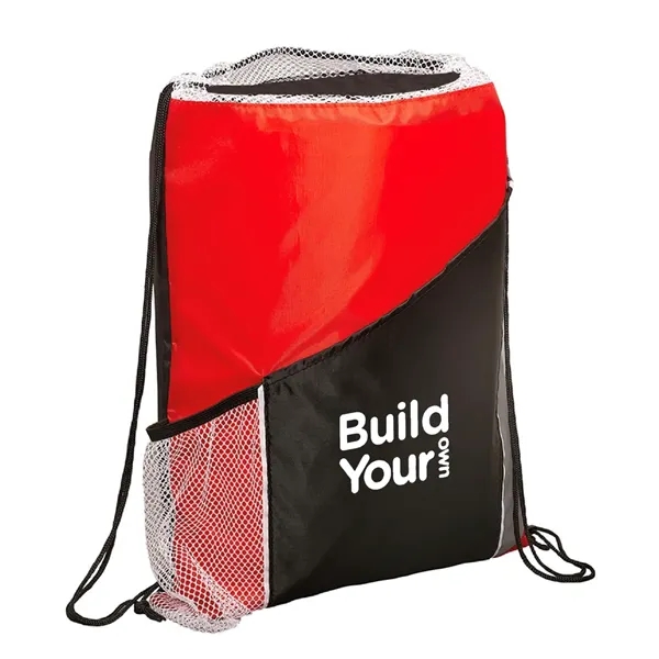 Drawstring Bag with Pockets... from ASI 89971 Stuff A Mug