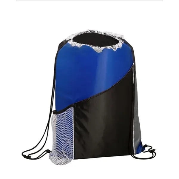 Drawstring Bag with Pockets... from ASI 89971 Stuff A Mug