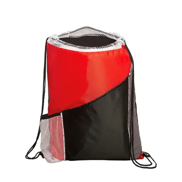 Drawstring Bag with Pockets... from ASI 89971 Stuff A Mug