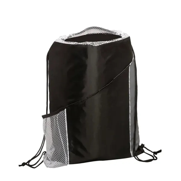 Drawstring Bag with Pockets... from ASI 89971 Stuff A Mug