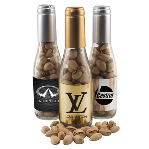 Champagne bottle filled with Pistachios.... from ASI 44900 NC Custom (CI/Lanco)