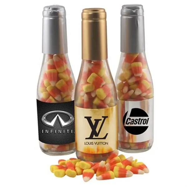 Champagne bottle filled with candy corn.... from ASI 44900 NC Custom (CI/Lanco)