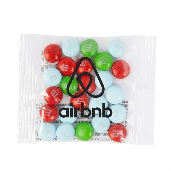 3/4 oz. M&M® in single color printed favor pack.... from ASI 44900 NC Custom (CI/Lanco) / Chocolate Inn
