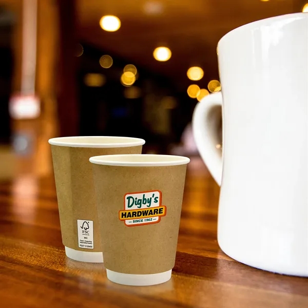 12 oz Full Color Dusky Paper Cup... from ASI 30208 A P Specialties / AP Specialties