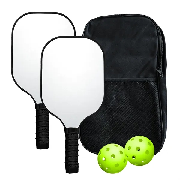 Premium carbon fiber pickleball set that includes 2 pickleballs and a... from ASI 30226 A J J Enterprises