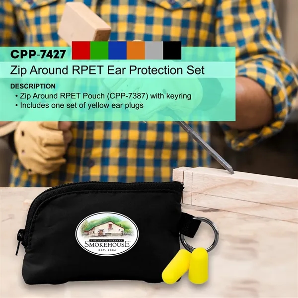 Zip Around RPET Ear Protection Set... from ASI 30208 A P Specialties / AP Specialties