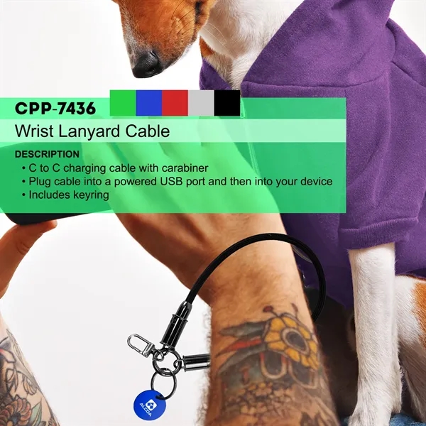 Wrist Lanyard Cable... from ASI 30208 A P Specialties / AP Specialties