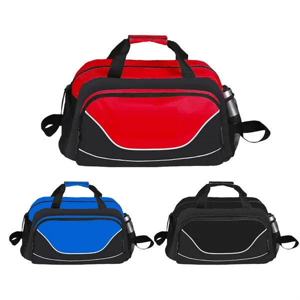Sports Duffel Bag with Shoe Compartment... from ASI 31517 Admart Products / Admart Line