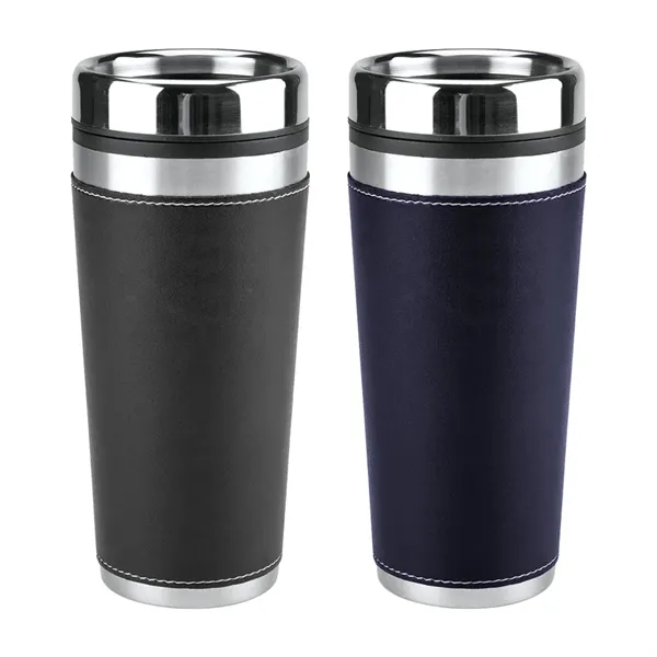 Oxford 16 oz. Leatherette Tumbler... from ASI 31517 Admart Products